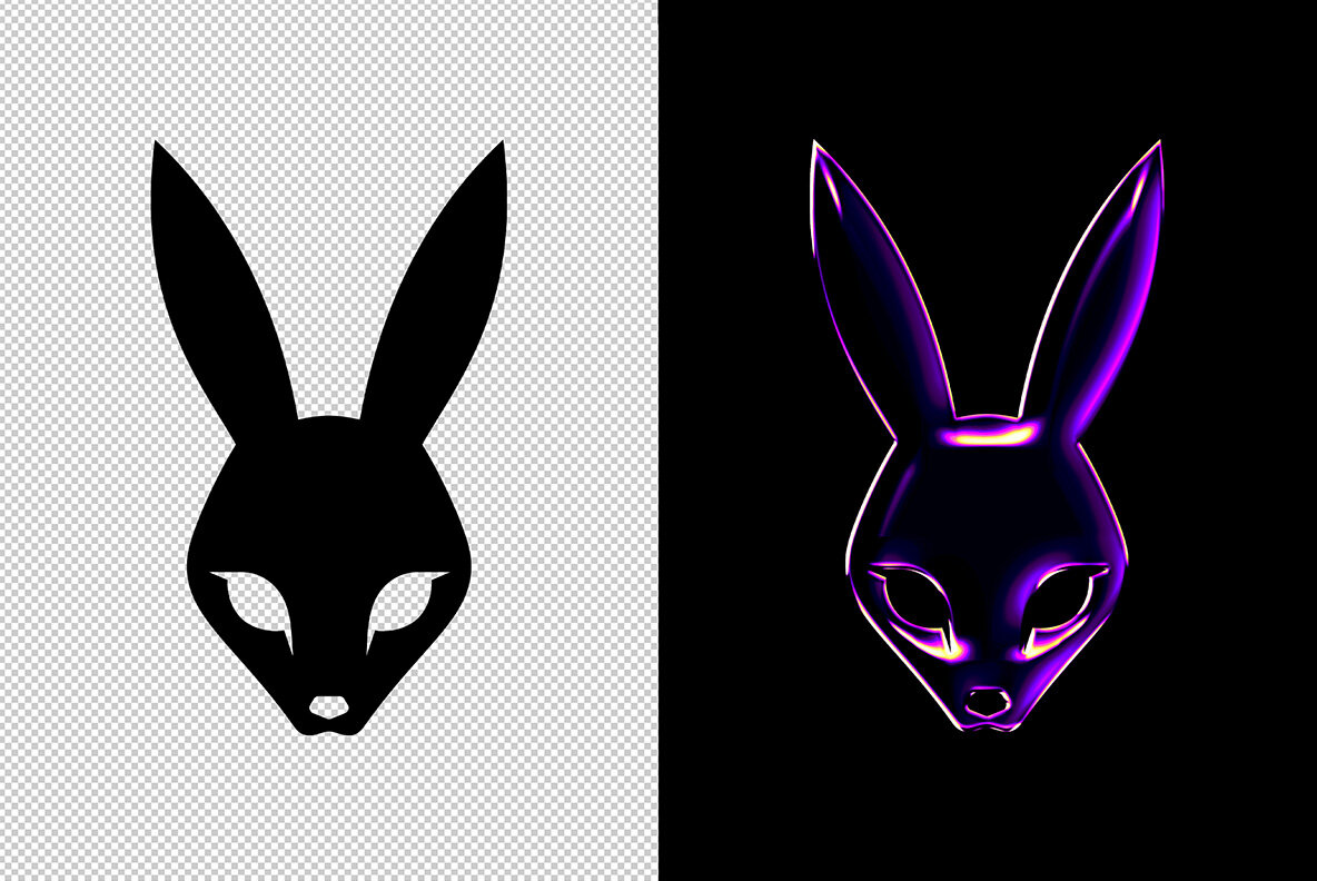 Glossy Chrome Text Effect 7