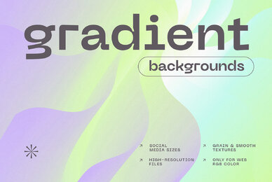 Holographic Gradient Backgrounds