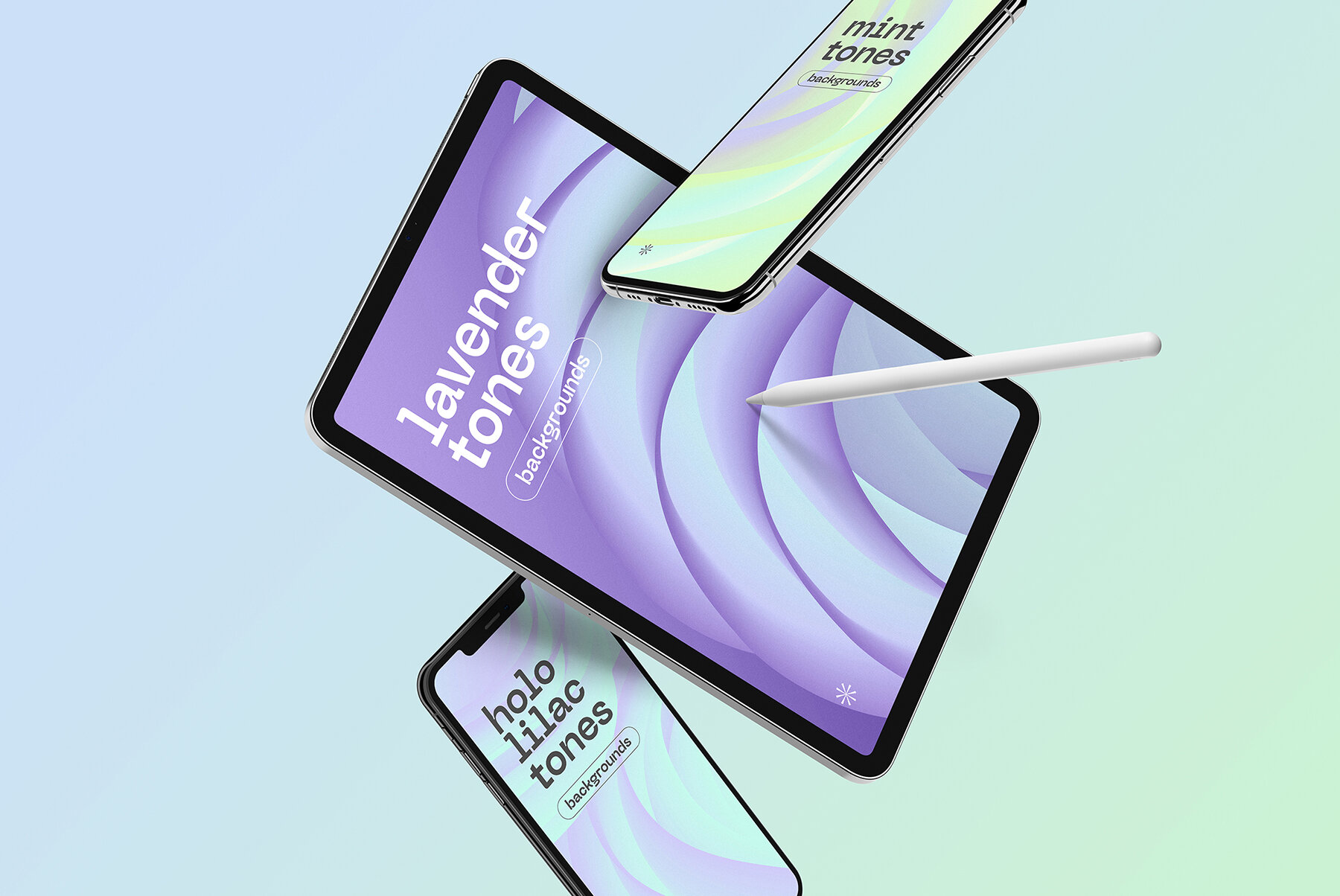 Holographic Gradient Backgrounds 7