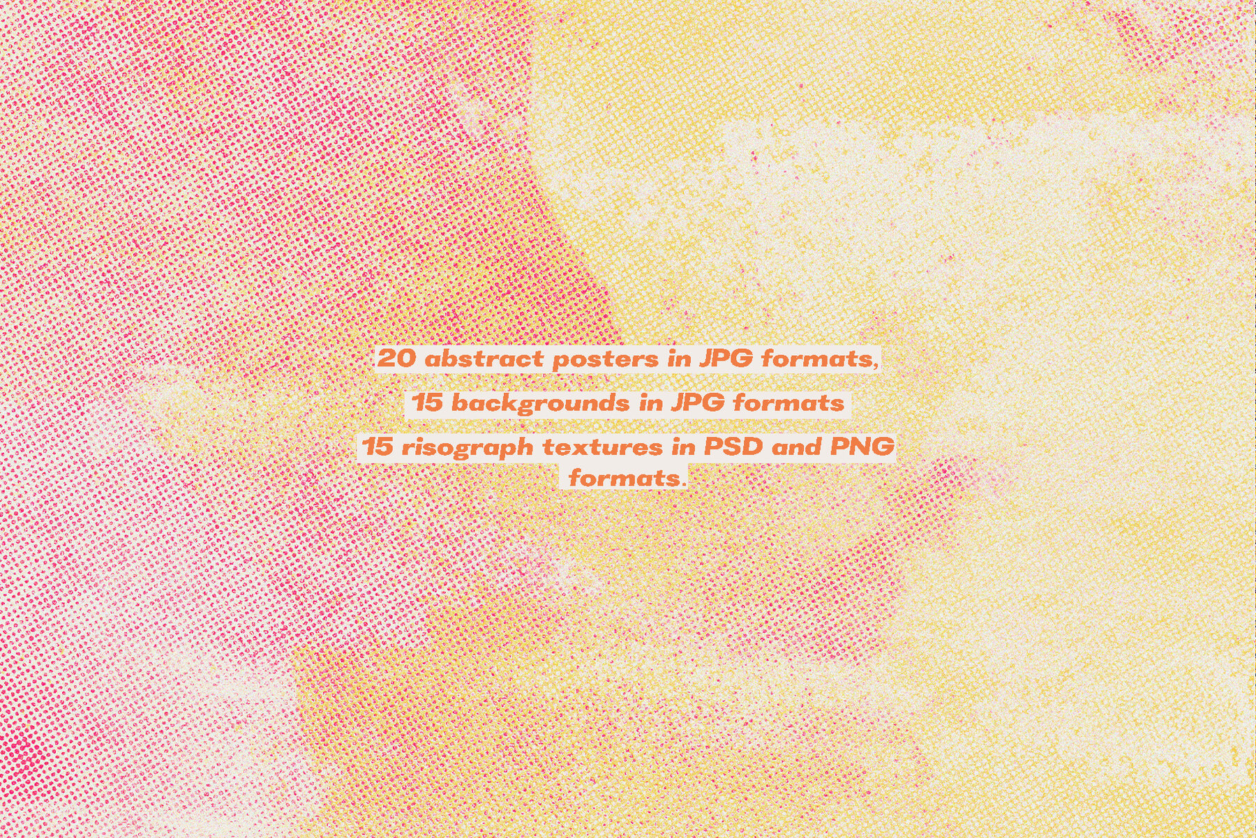 Risograph Textures and Posters 13