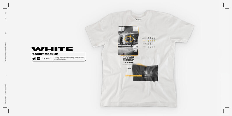 White T Shirt Mockup Pack