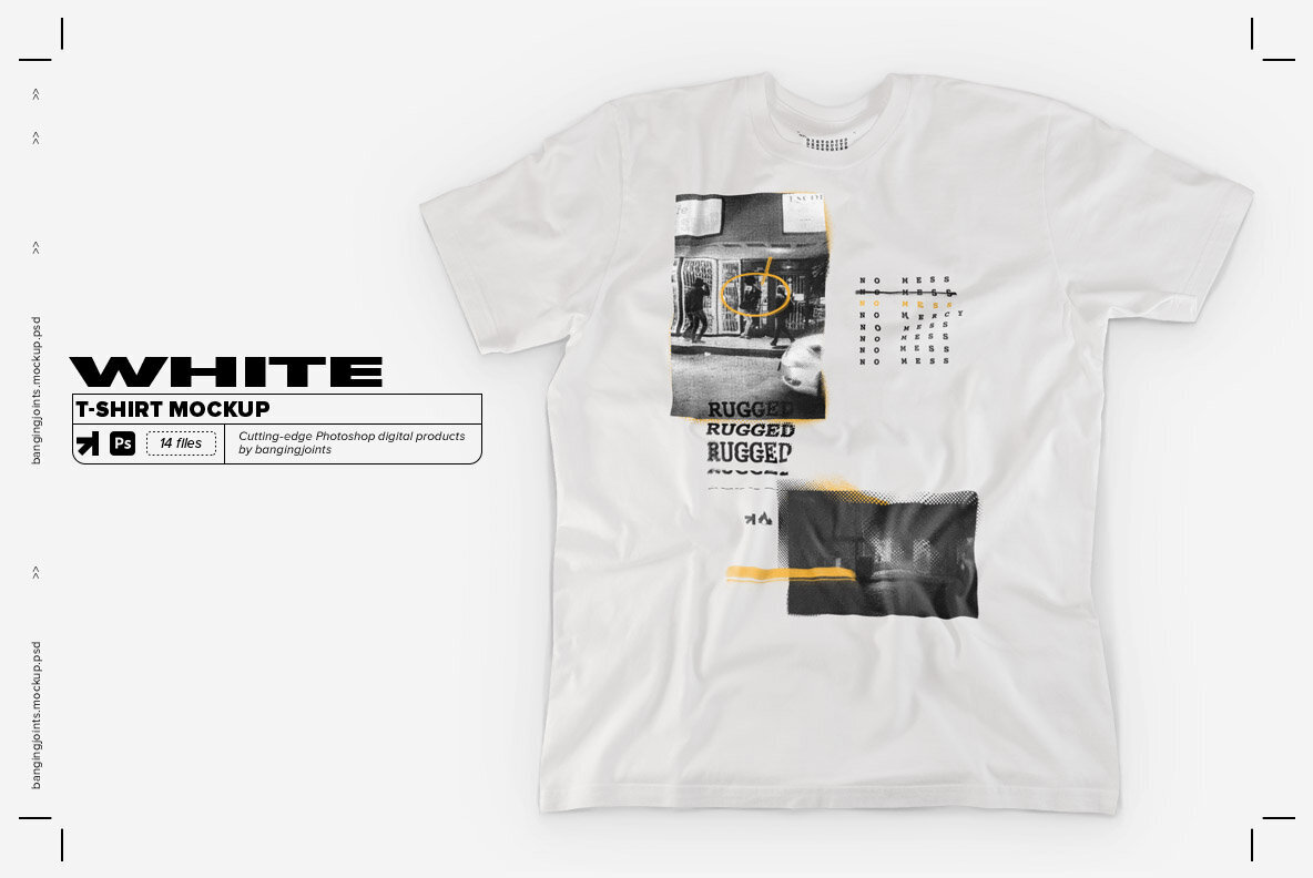 White T Shirt Mockup Pack 1