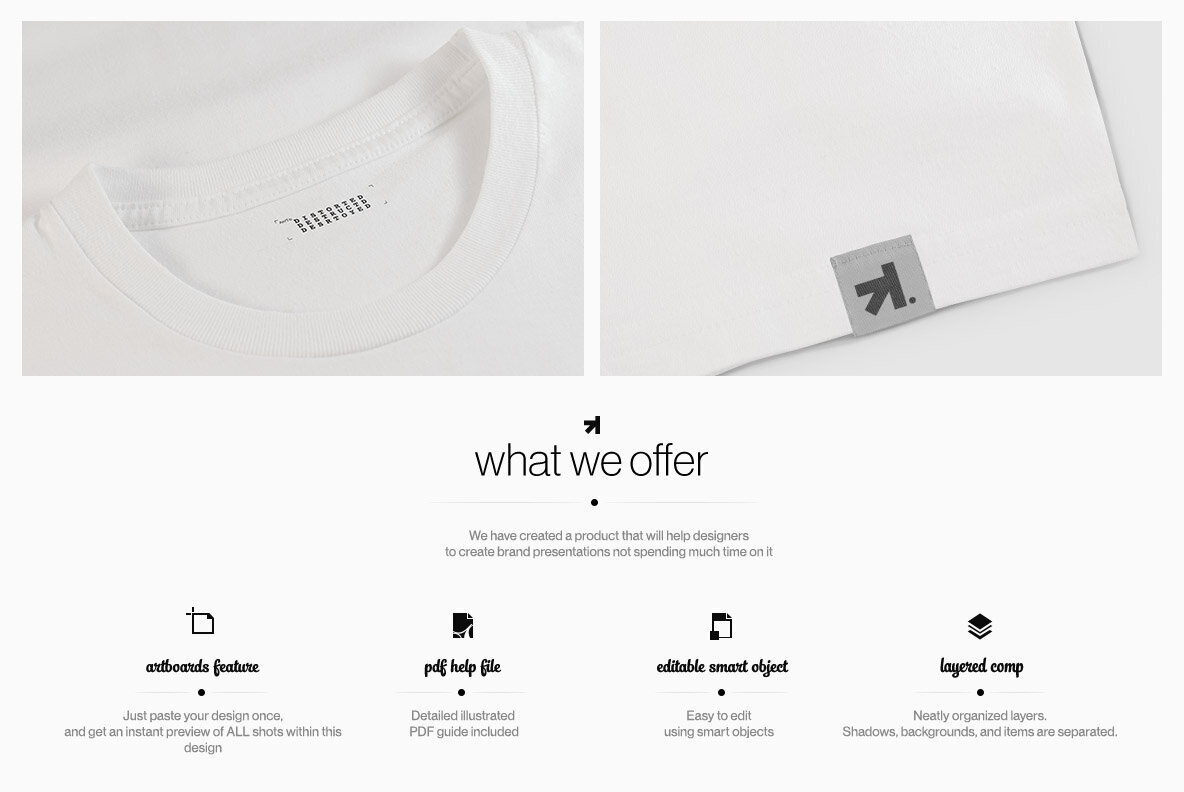 White T Shirt Mockup Pack 2