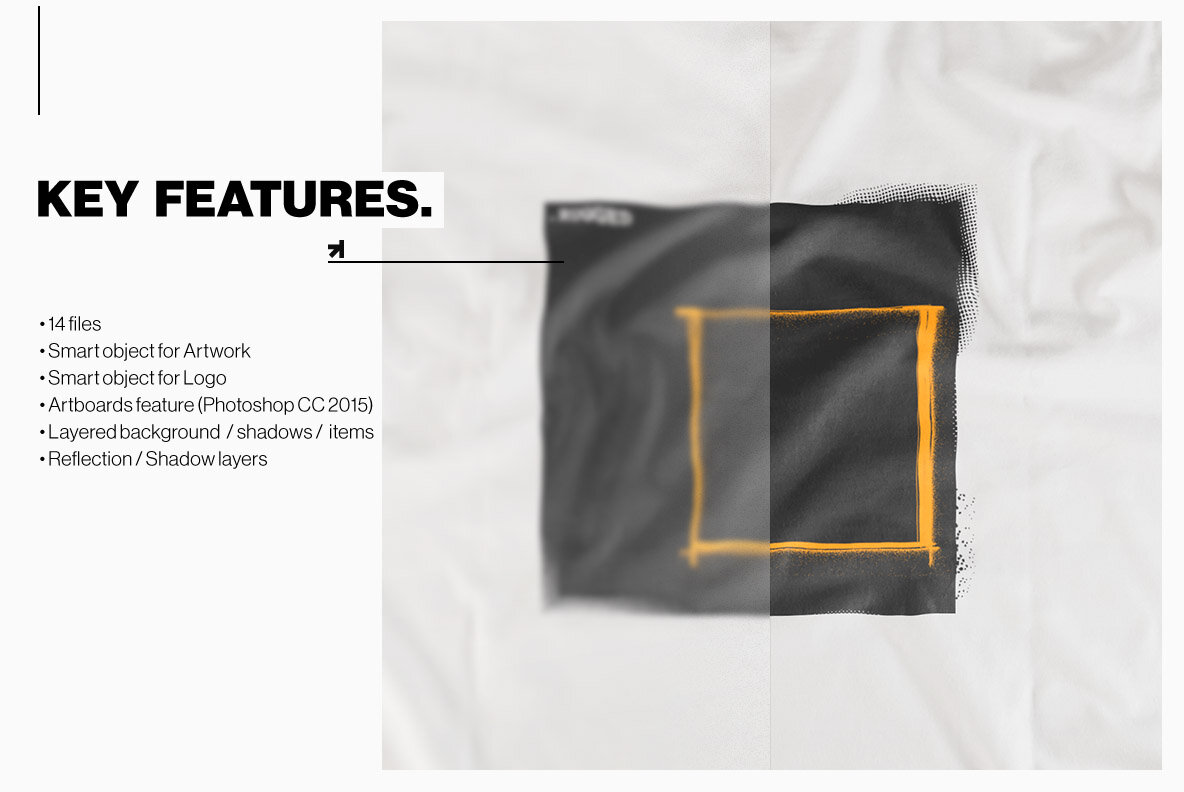 White T Shirt Mockup Pack 9