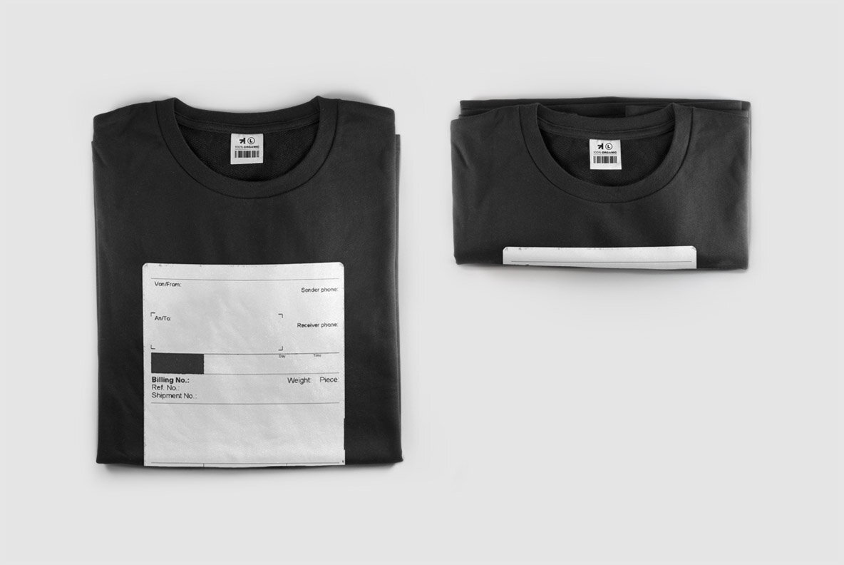 Black T Shirt Mockup Pack 5