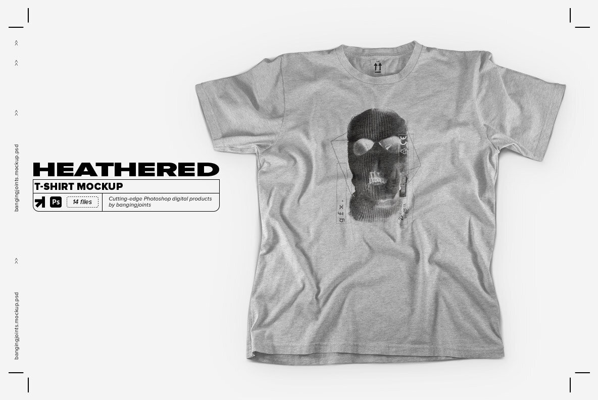 Heather T Shirt Mockup Pack 1