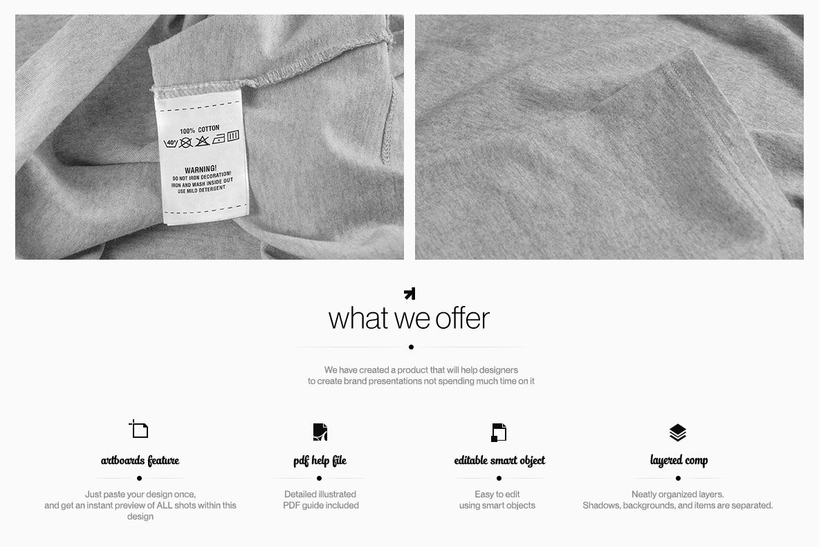 Heather T Shirt Mockup Pack 2