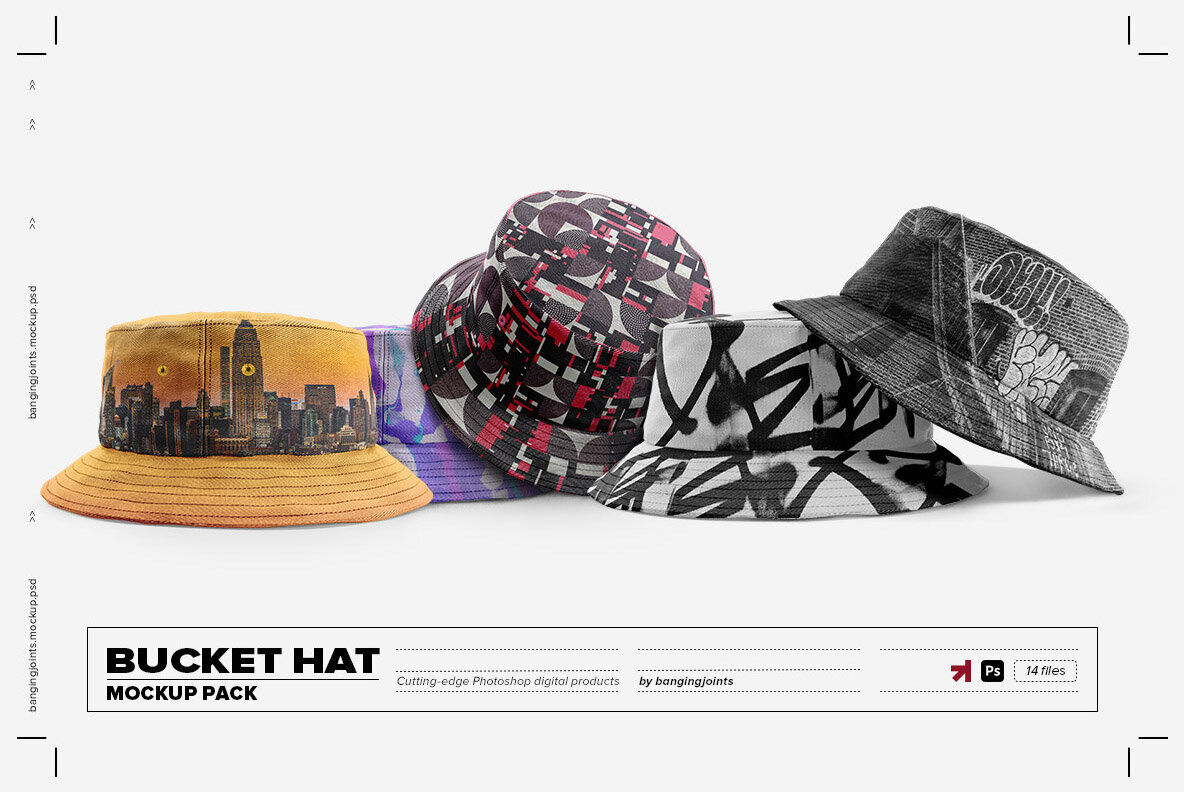Bucket Hat Mockup Pack 1