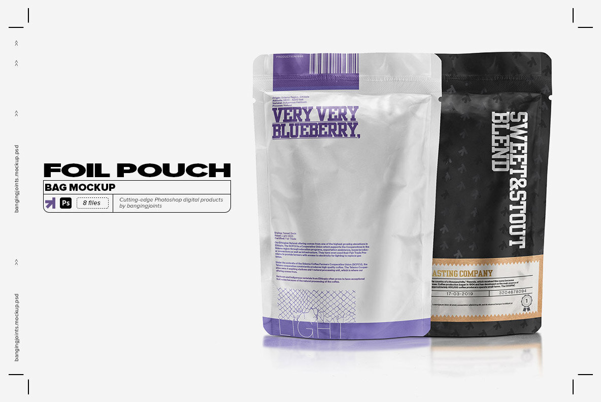 Foil Pouch Bag Mock up 1