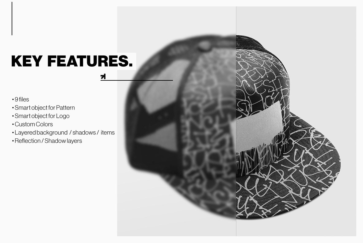 Cap Collection Mockup 6