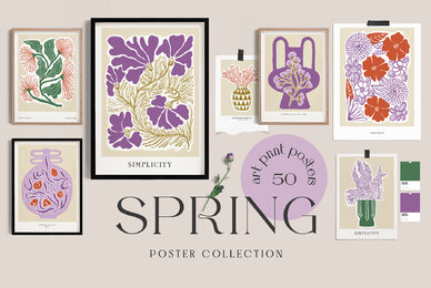Spring Prints Posters