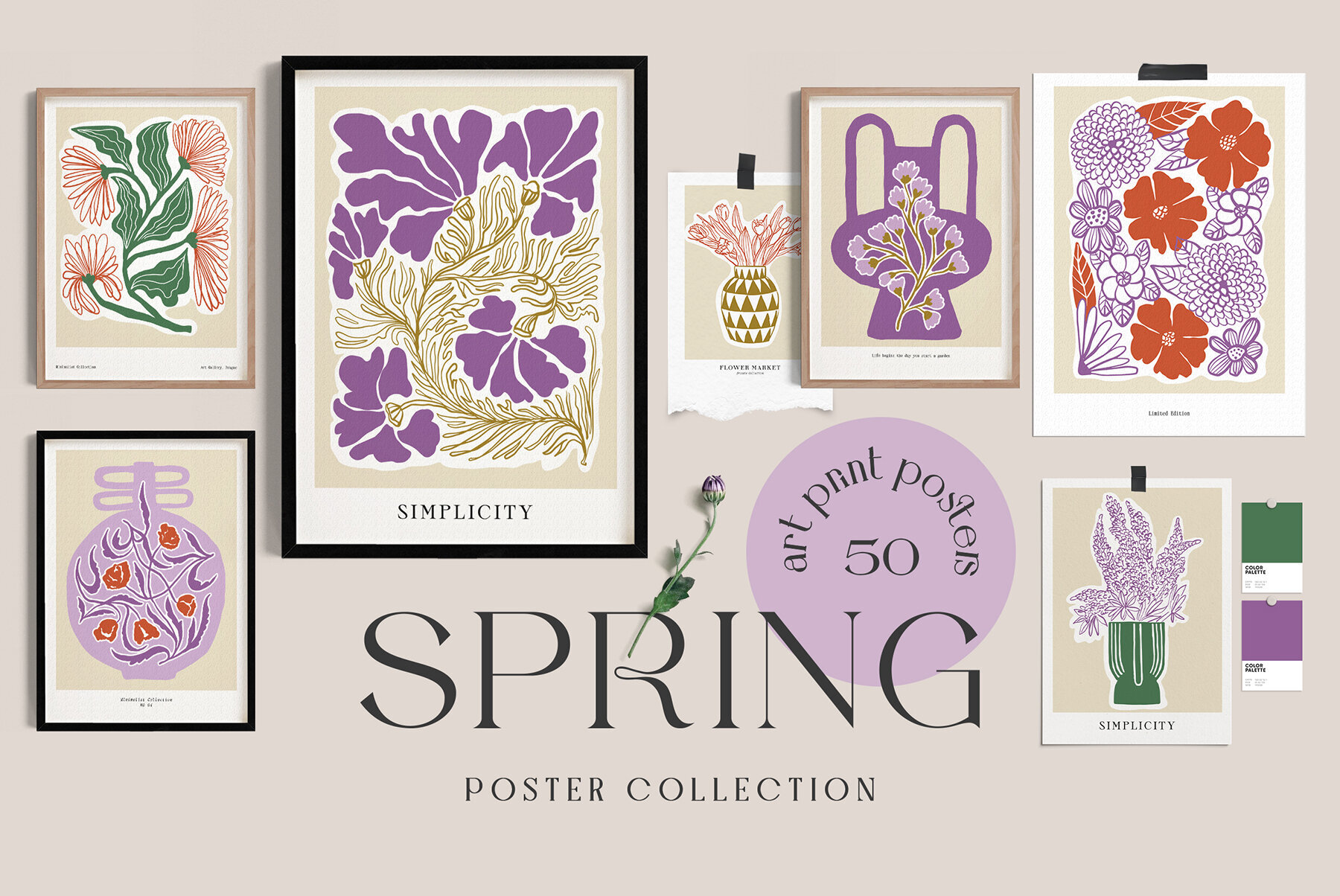 Spring Prints Posters 1