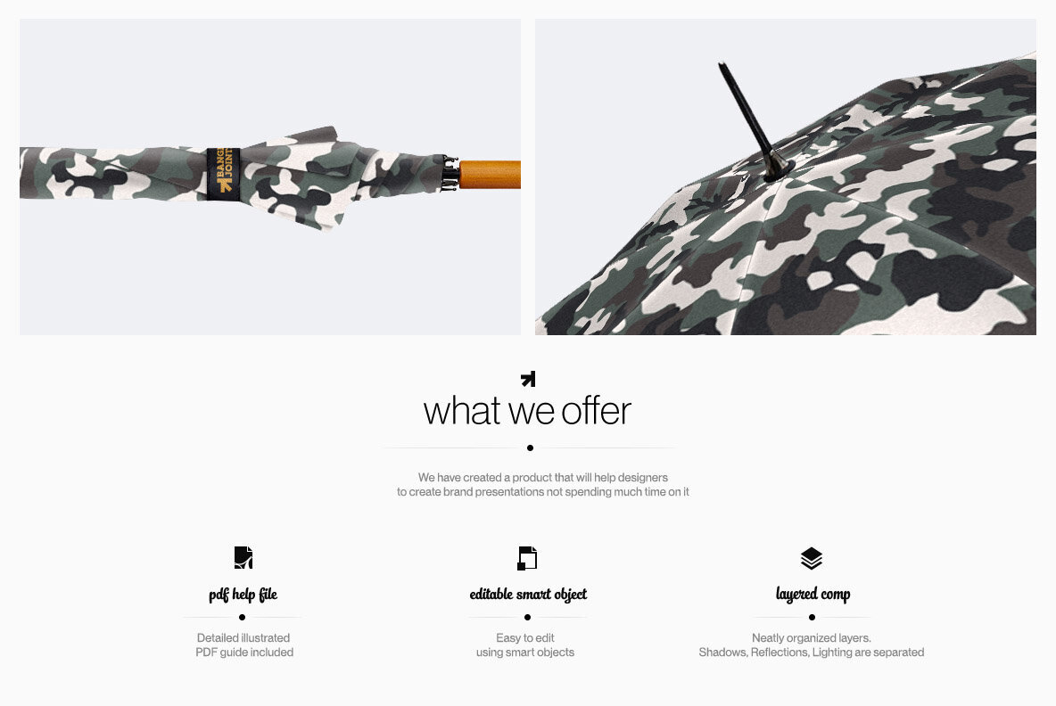 Umbrella Mockup 2