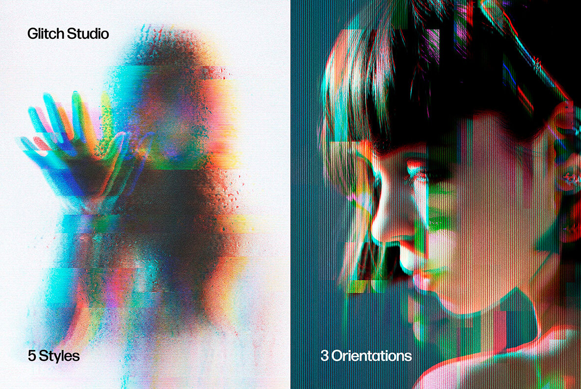 Glitch   Distortion Effects Bundle 21