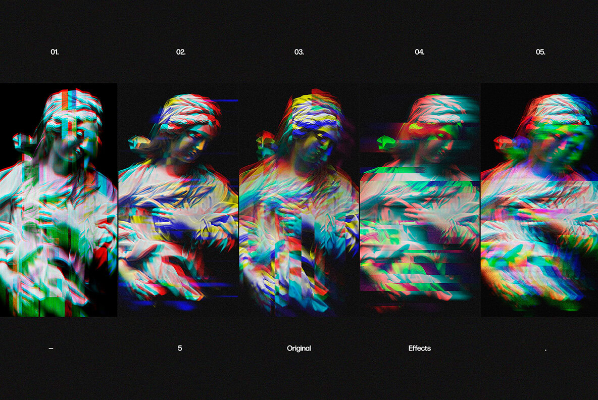 Glitch   Distortion Effects Bundle 22