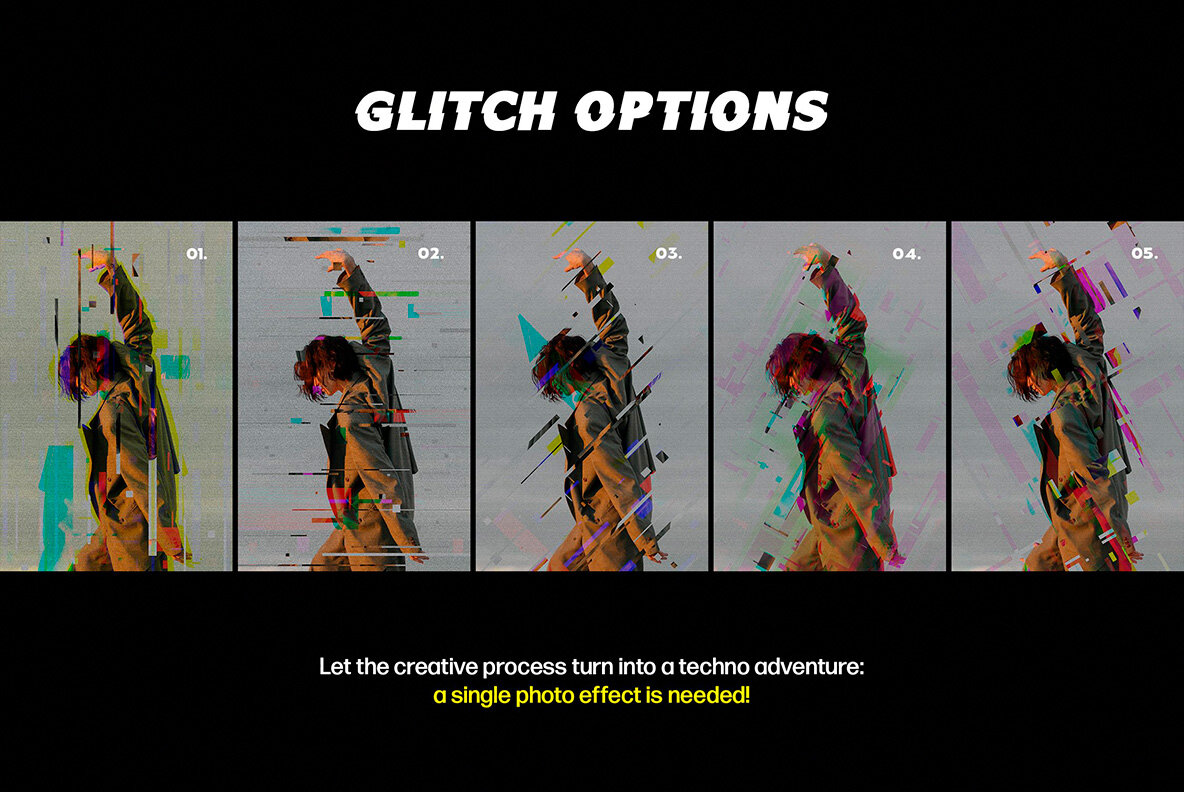 Glitch   Distortion Effects Bundle 31