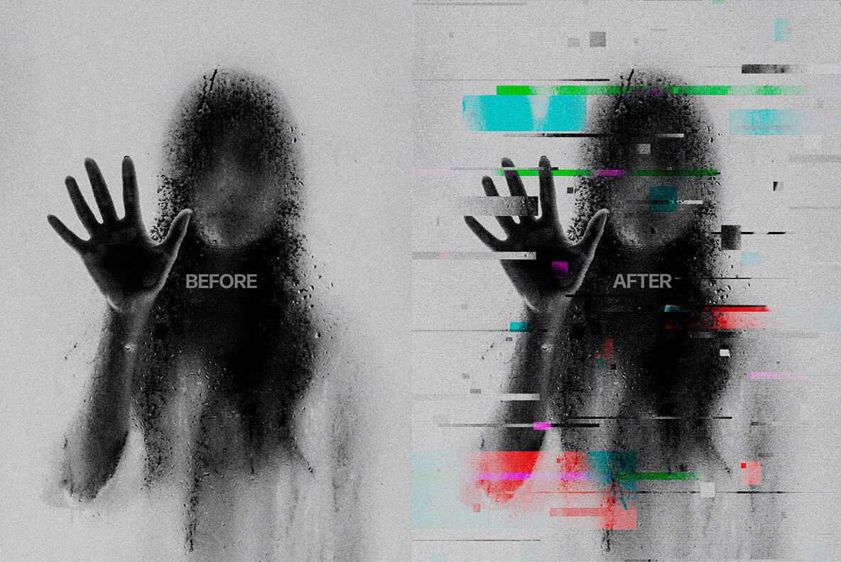 Glitch   Distortion Effects Bundle 32