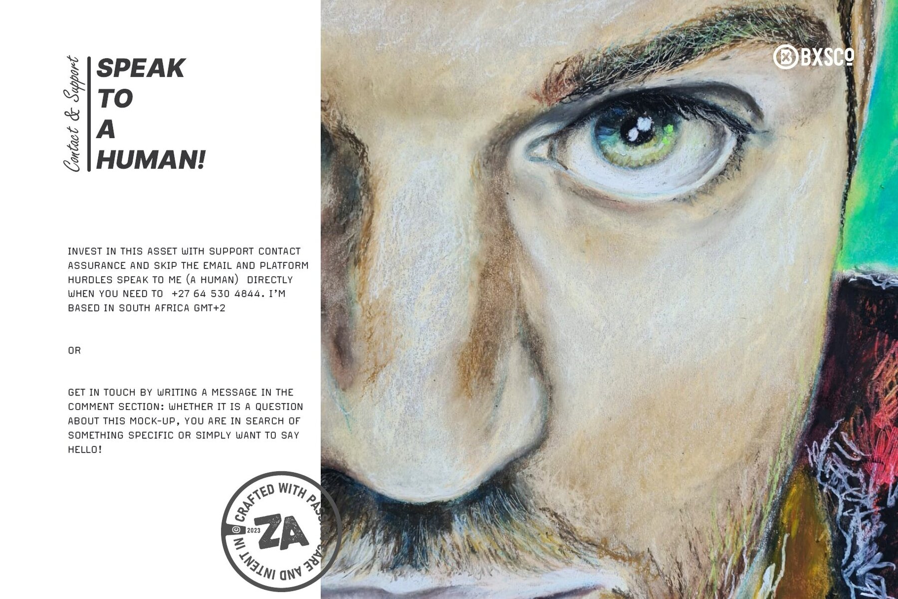 Square Business Card Mockup No  4 13