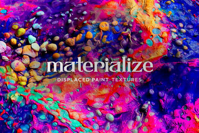 Materialize     Displaced Paint Textures