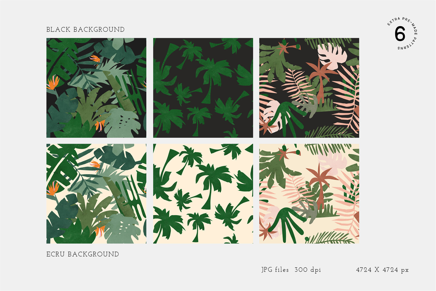 Tropical Forest Jungle Leaves 7