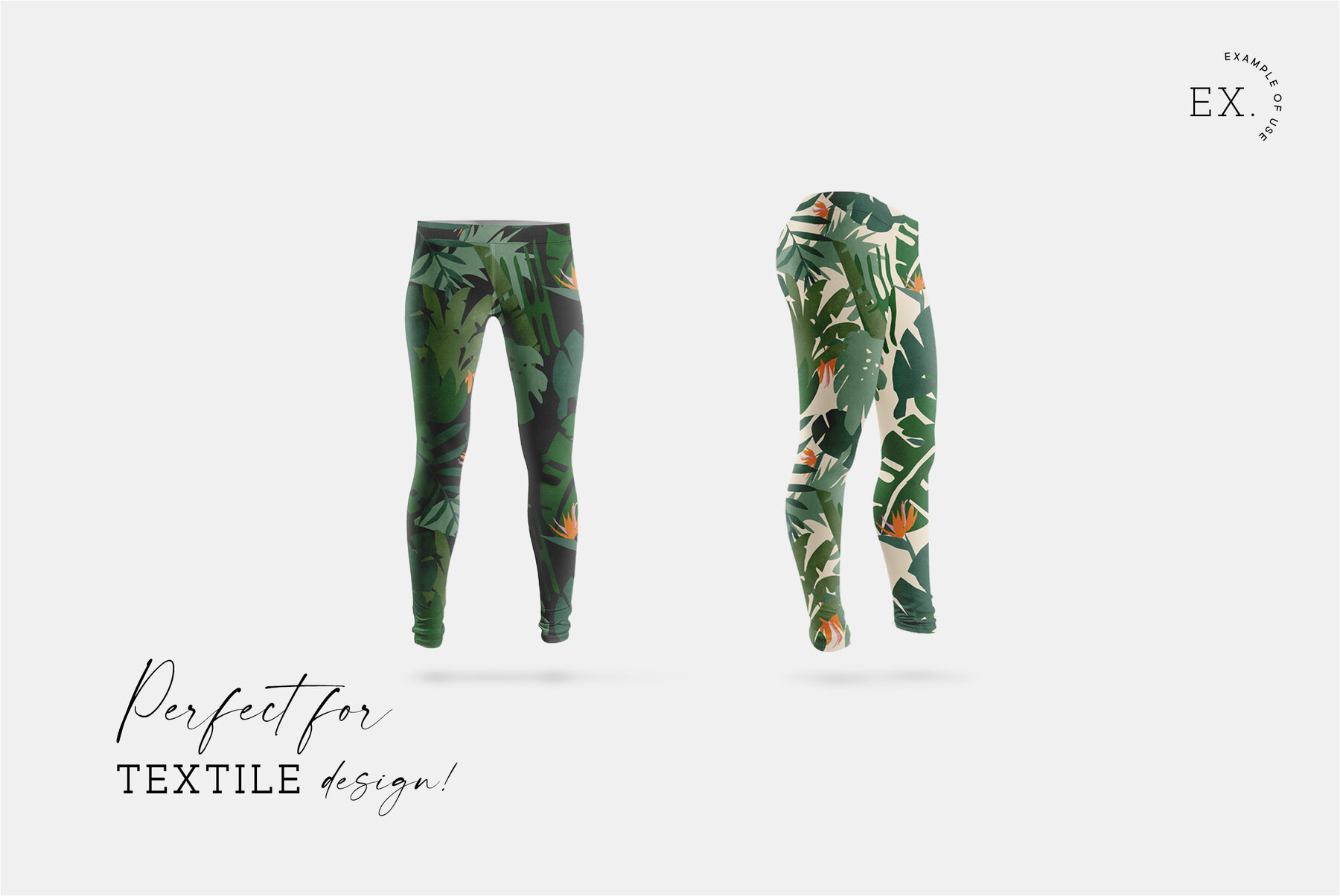 Tropical Forest Jungle Leaves 9