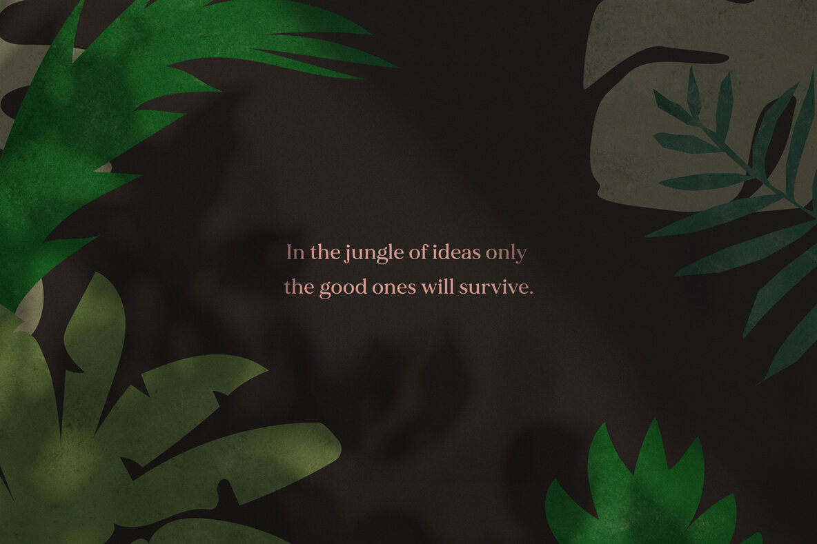 Tropical Forest Jungle Leaves 10