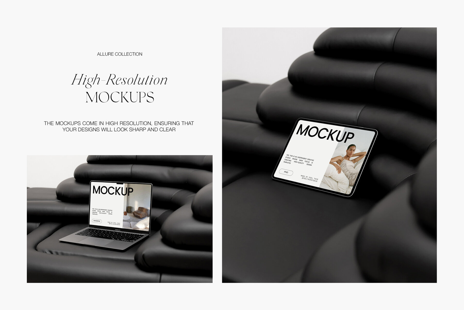 Apple Digital Devices Mockups Macbook Iphone Ipad for Photoshop 6