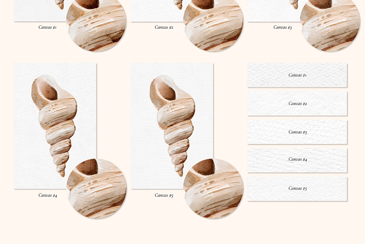 Realistic Watercolor Procreate Brushes 8