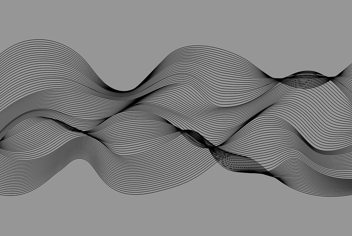 Abstract Twirls Elements Pack 6