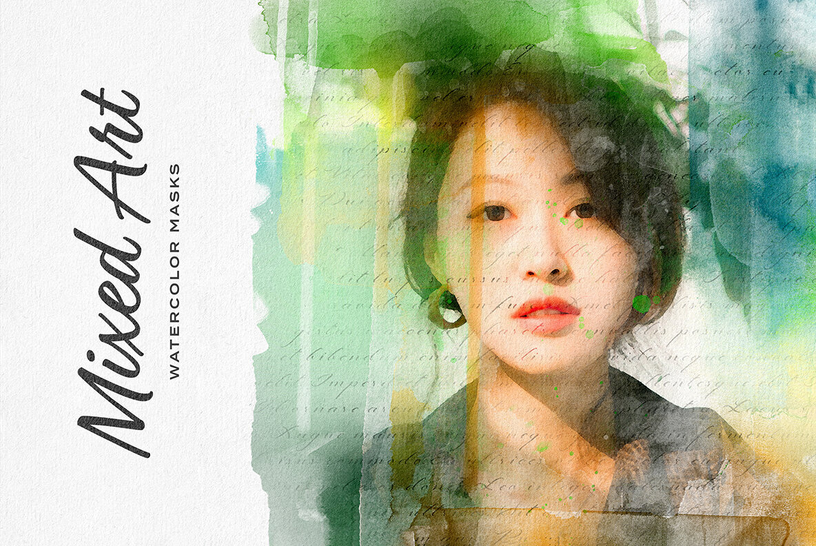 Mixed Art Photo Effect 1