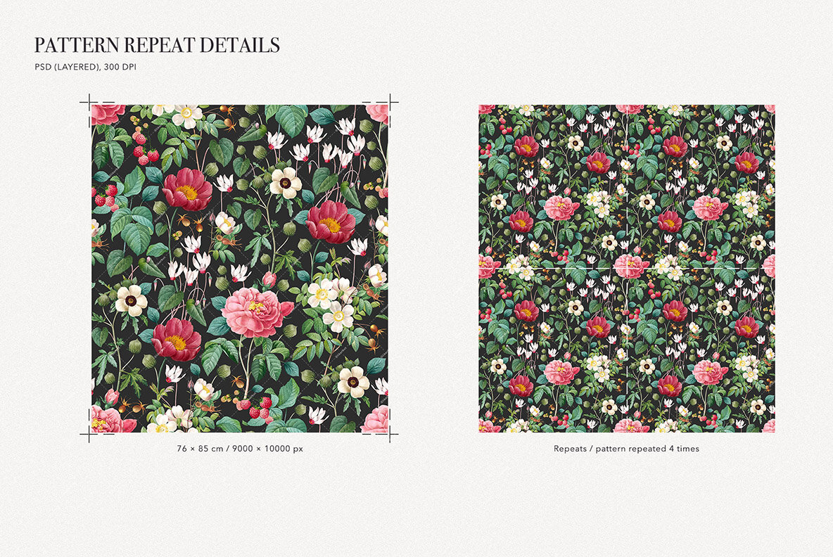 Charming Botanical Pattern   Plants 4