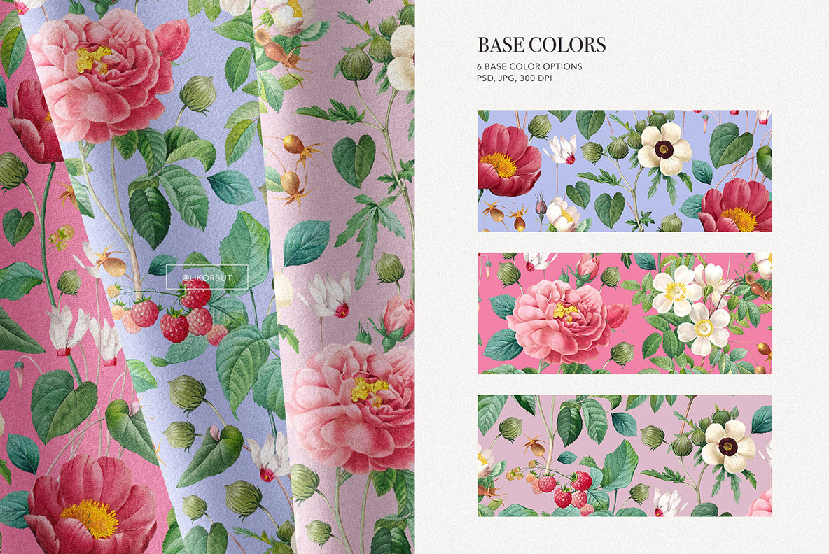 Charming Botanical Pattern   Plants 6