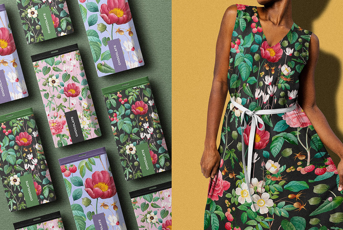 Charming Botanical Pattern   Plants 7