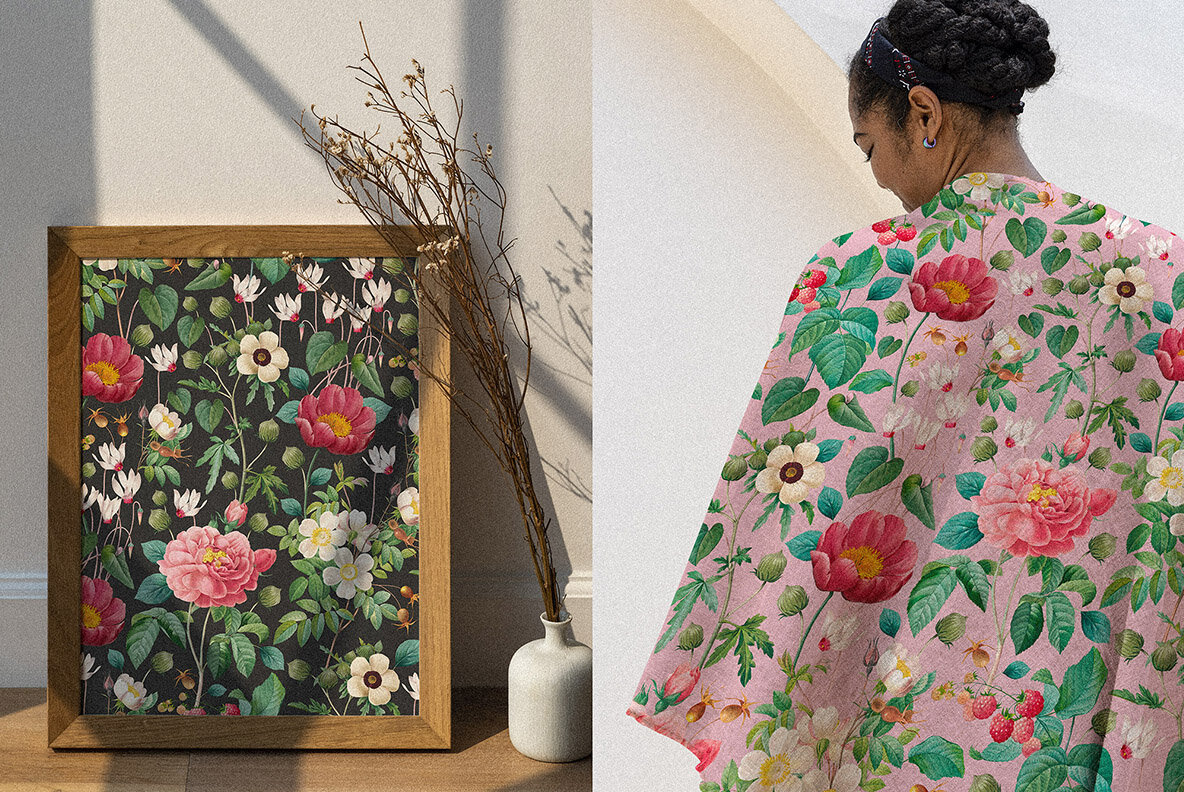 Charming Botanical Pattern   Plants 9