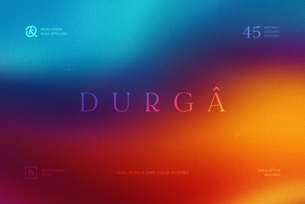 Durga Abstract Gradient Textures 1