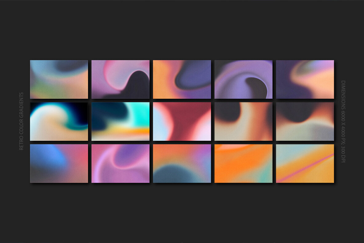 Durga Abstract Gradient Textures 5