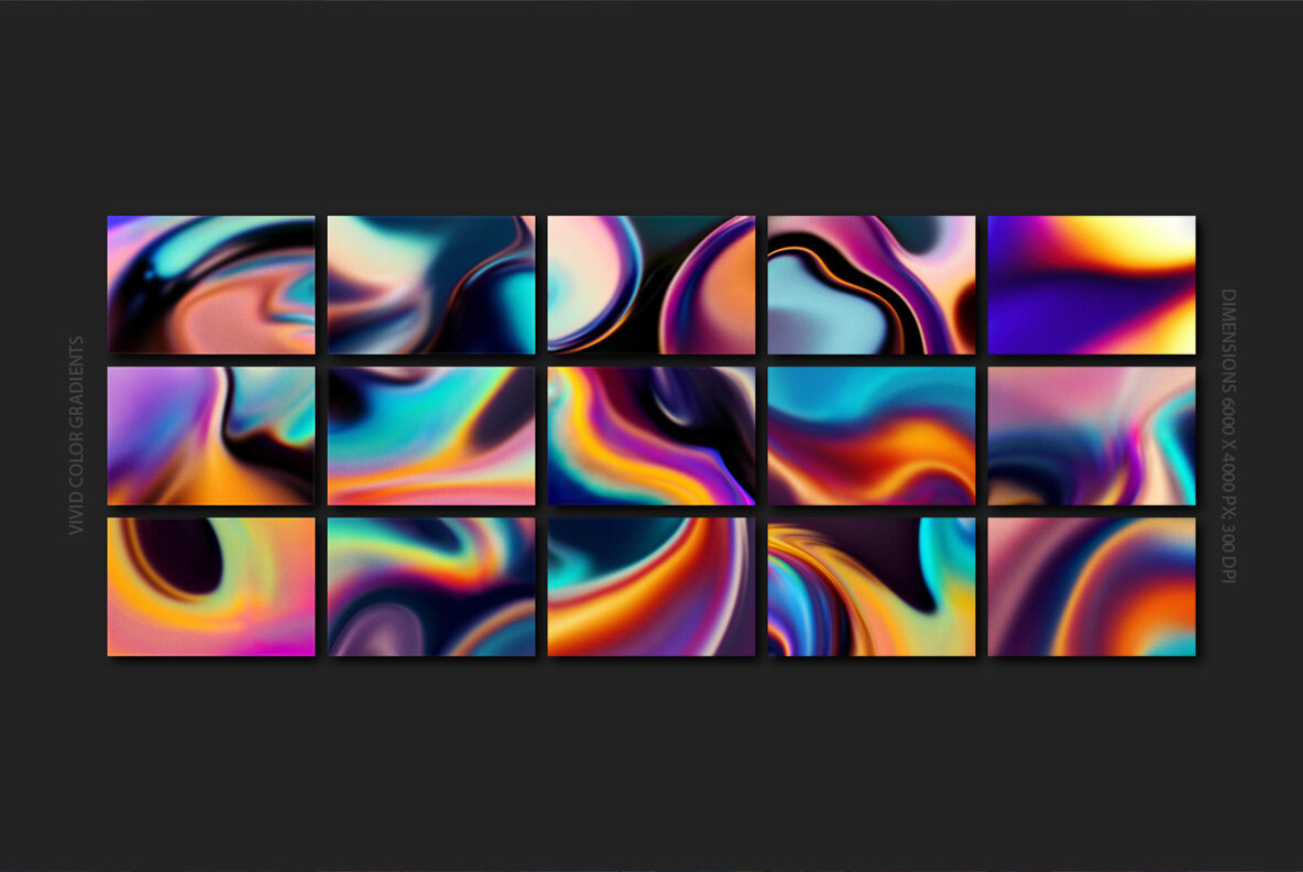 Durga Abstract Gradient Textures 7