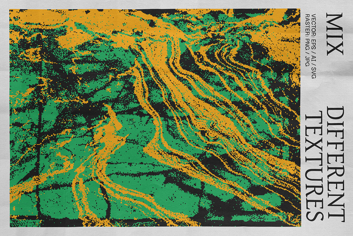 100 Bitmap Vector Textures 5