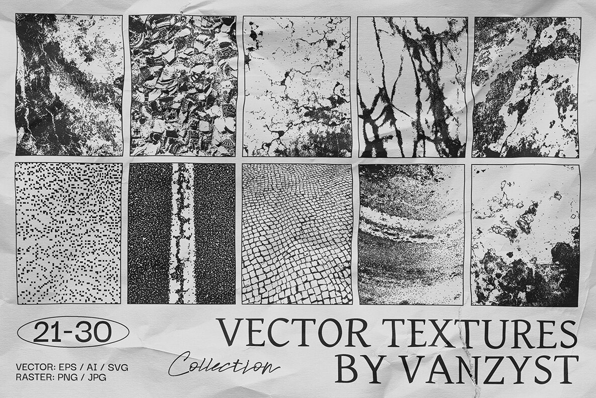 100 Bitmap Vector Textures 6