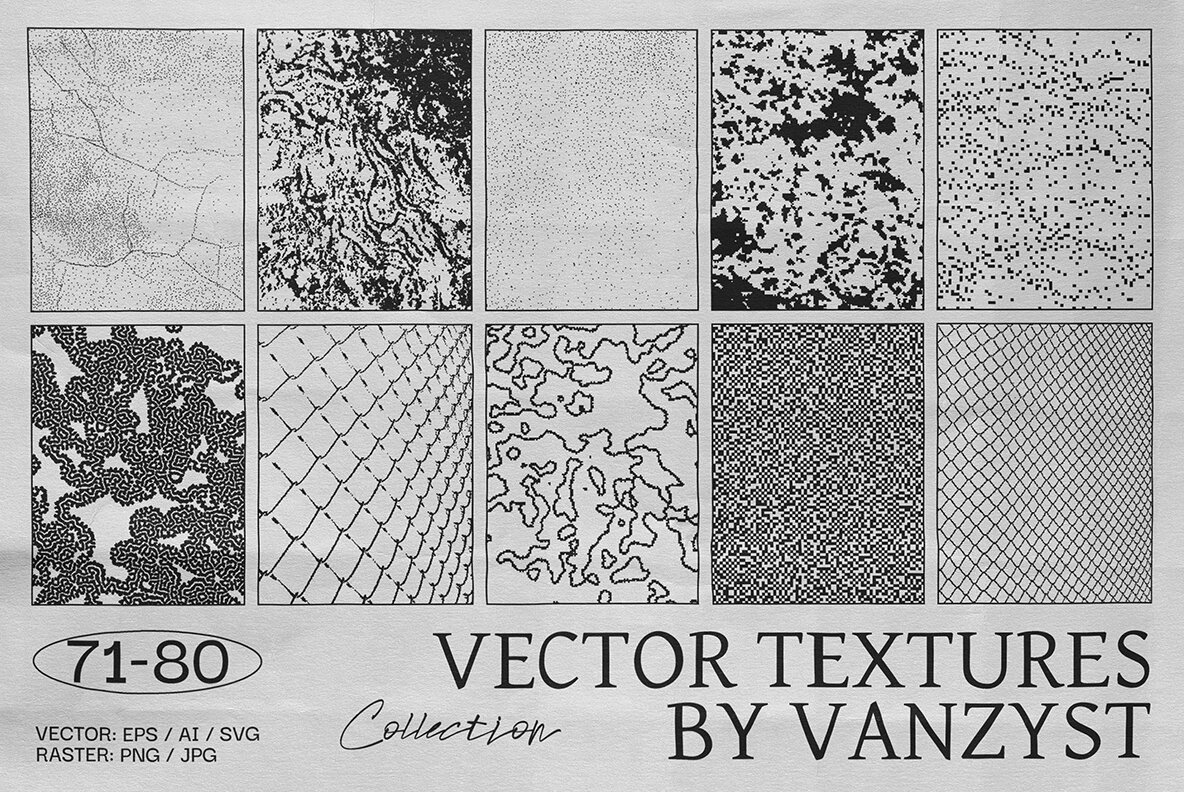 100 Bitmap Vector Textures 16