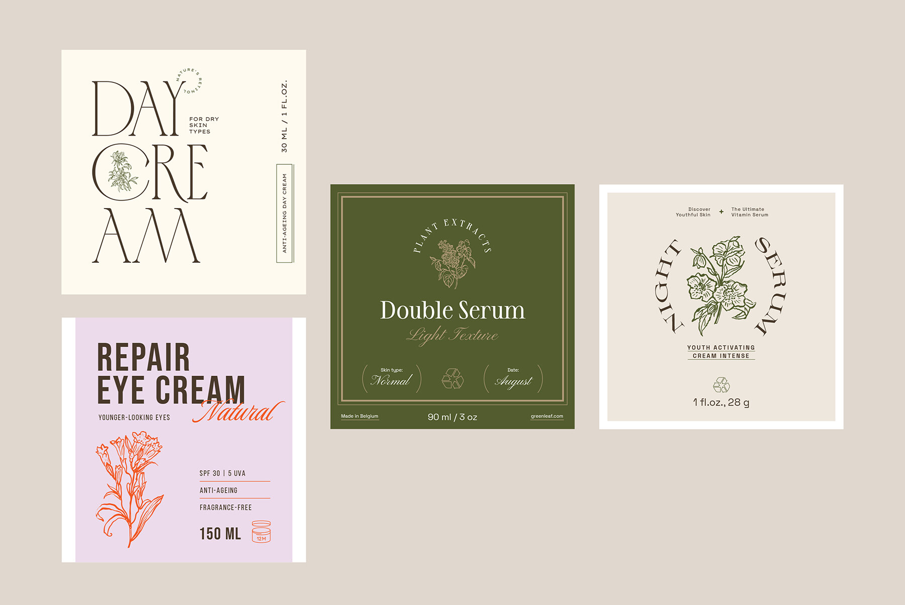 Cosmetics Label Collection 11