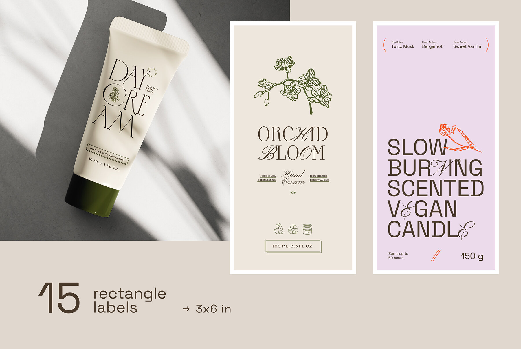 Cosmetics Label Collection 14