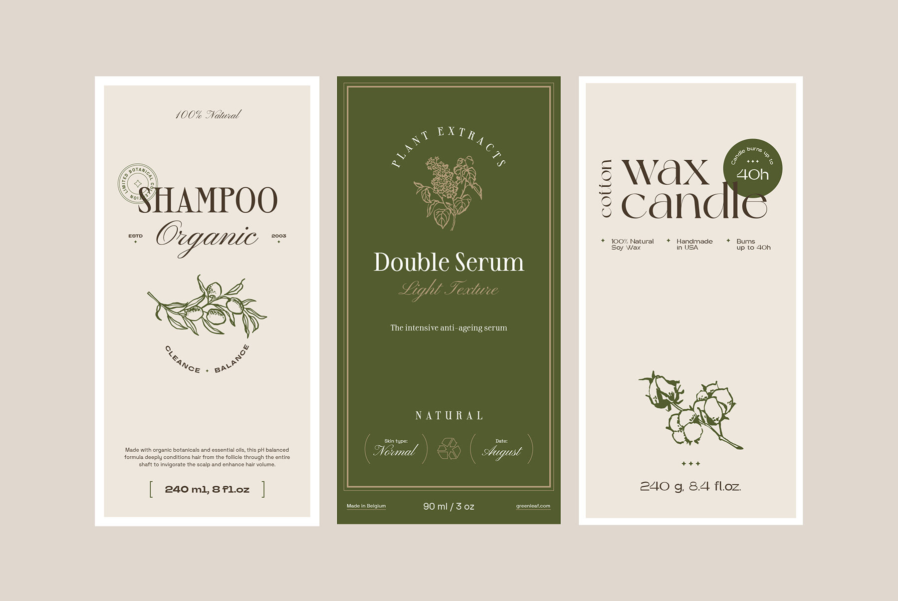 Cosmetics Label Collection 17