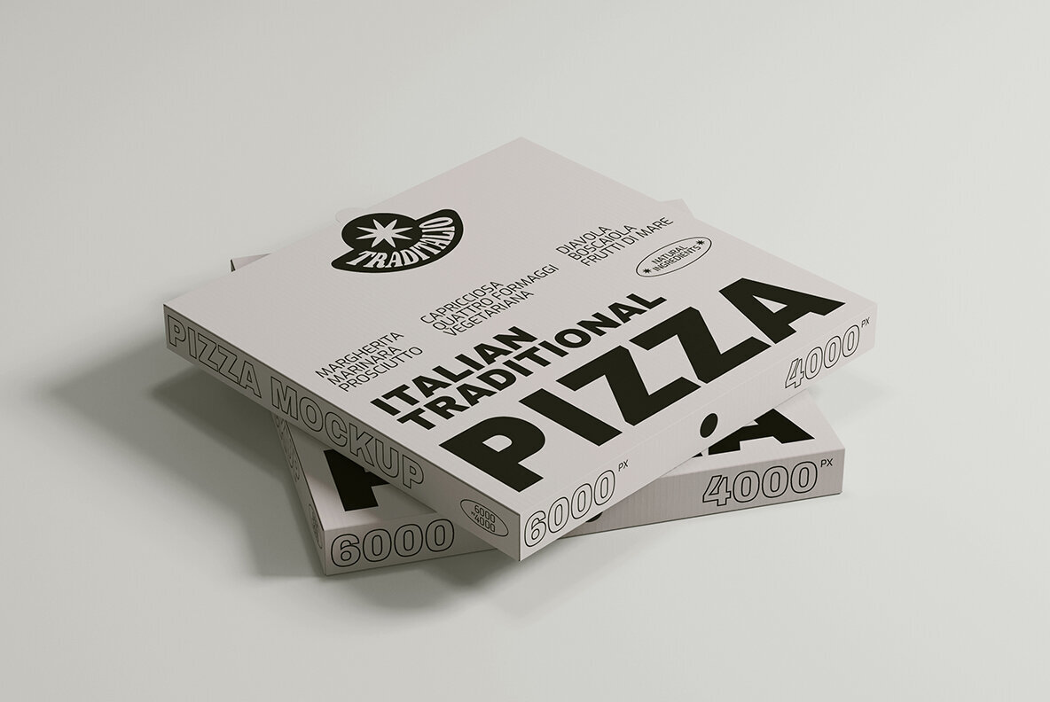Pizza Box Mockup 1