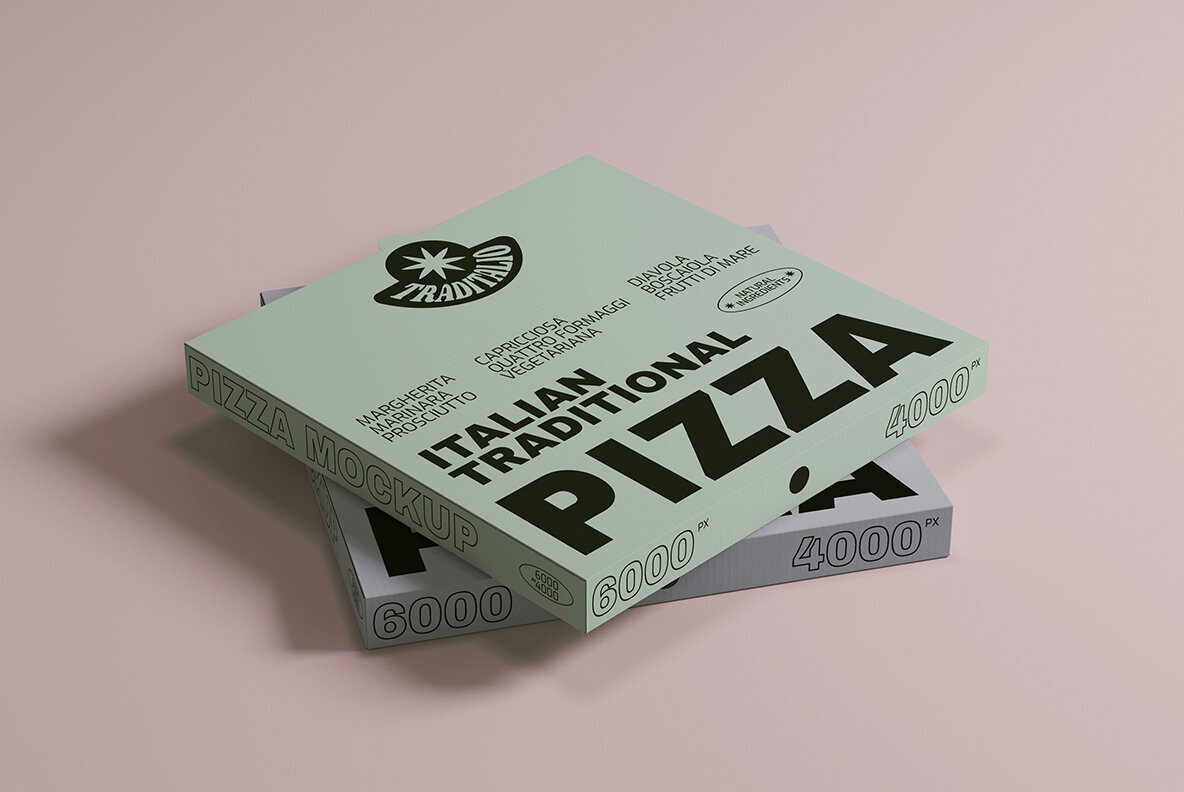 Pizza Box Mockup 2