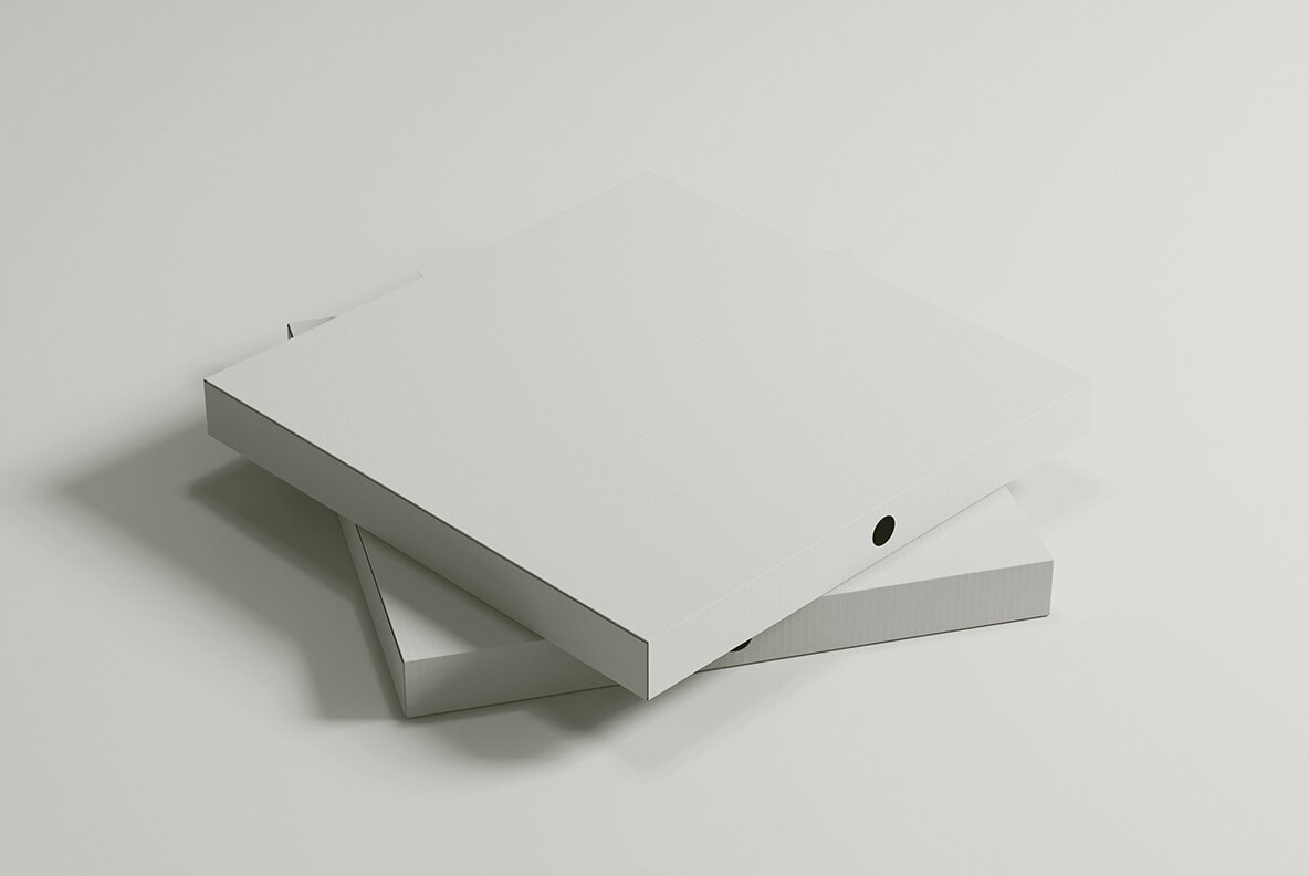 Pizza Box Mockup 4