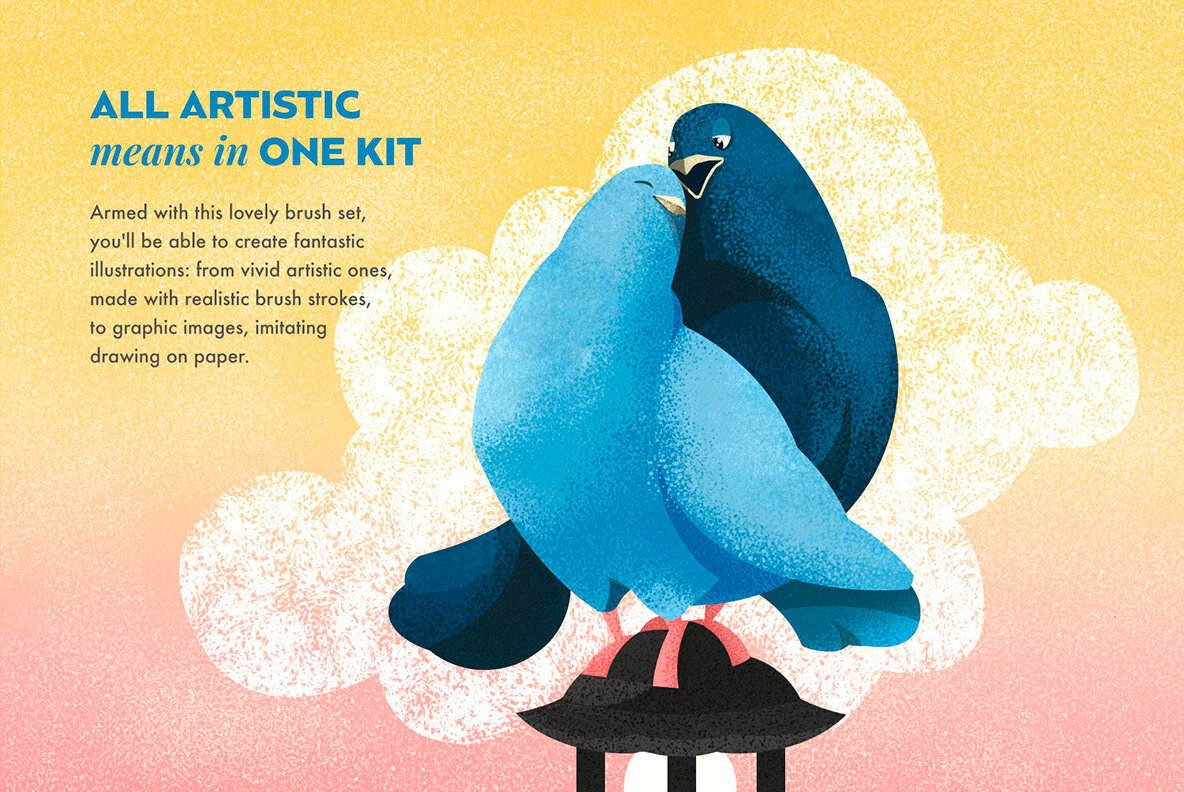 Illustrator Brushes Bundle 6