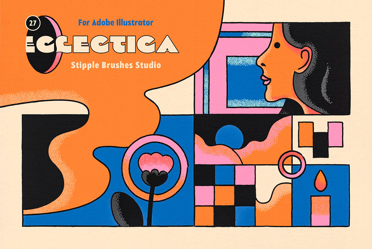 Illustrator Brushes Bundle 15