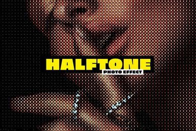 Halftone Photo Effect