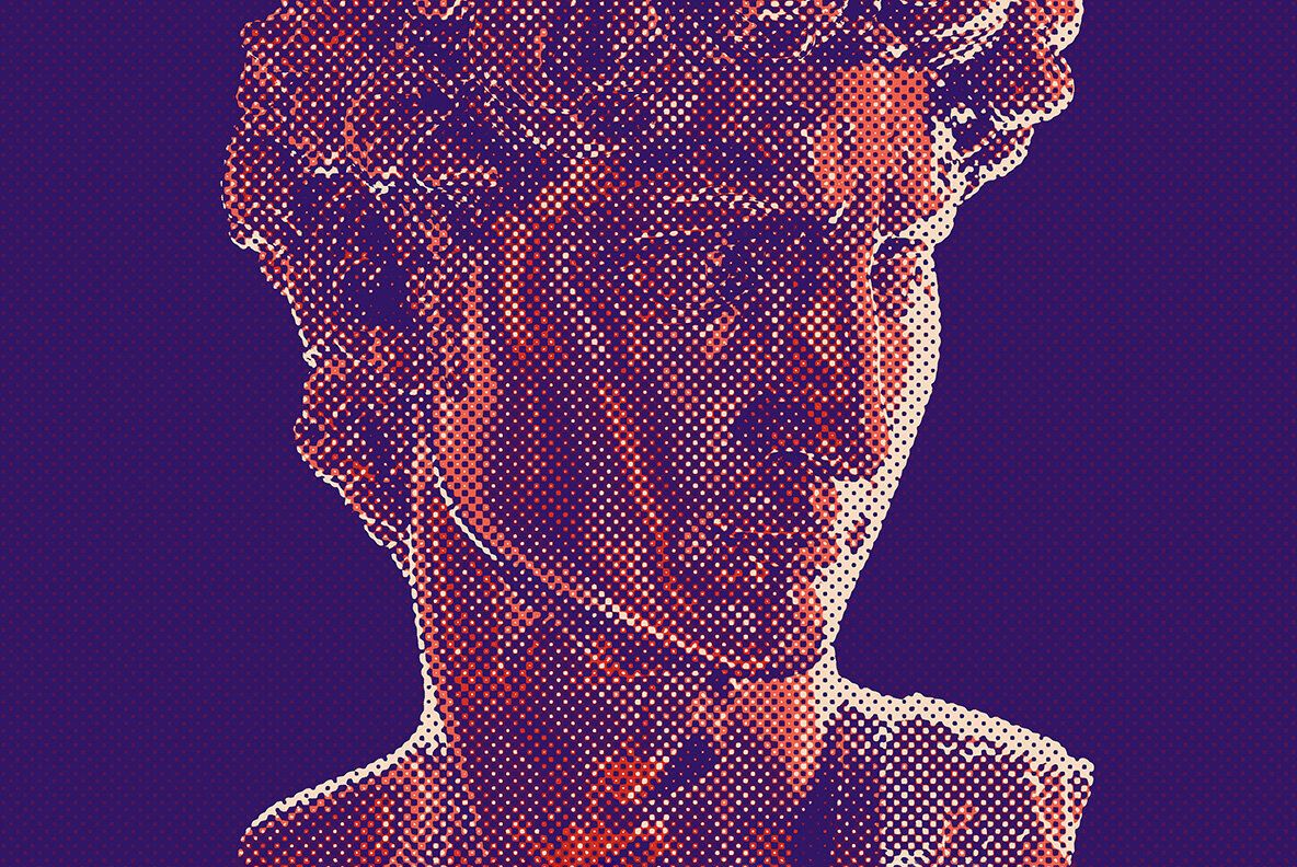 Halftone Photo Effect 2